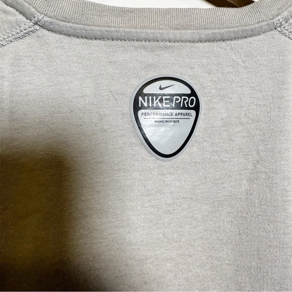 Nike Pro Active Gray Basketball Muscle Tank - Picture 5 of 6
